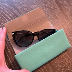 Tiffany & Co. Black and Blue Sunglasses Accessories